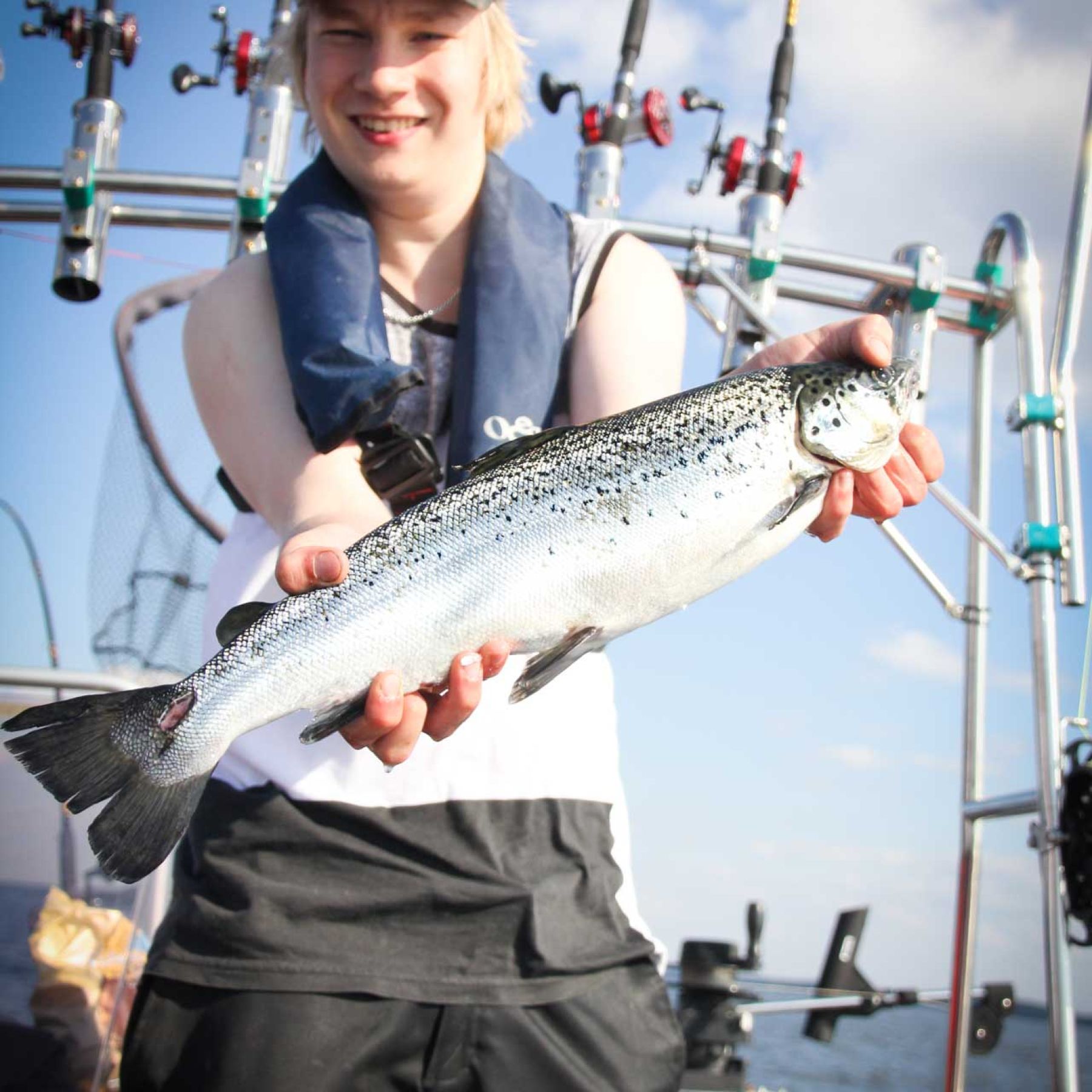 Urheilukalastusta Muojärvellä tai Kuusamojärvellä