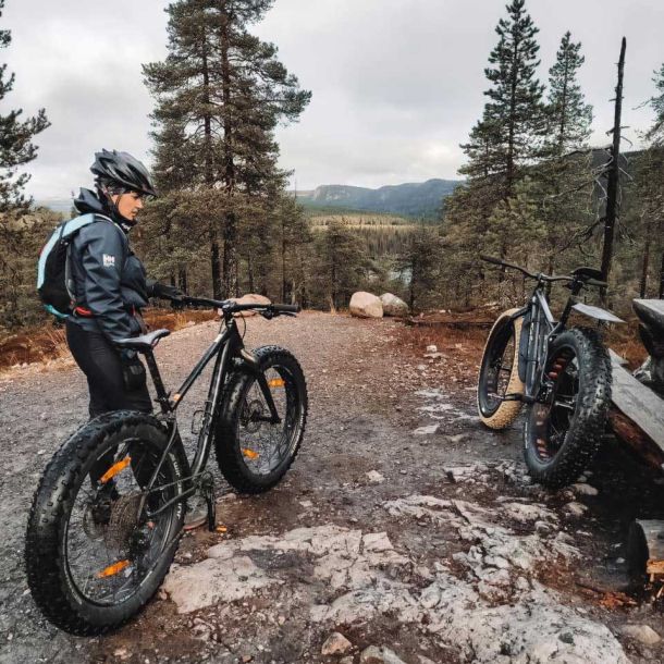 Retkipyöräily Taliskotalammelle